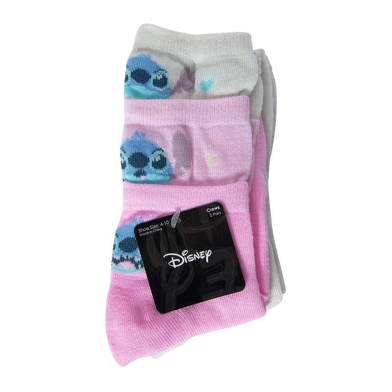 Disney Lilo & Stitch crew sock 2-pack