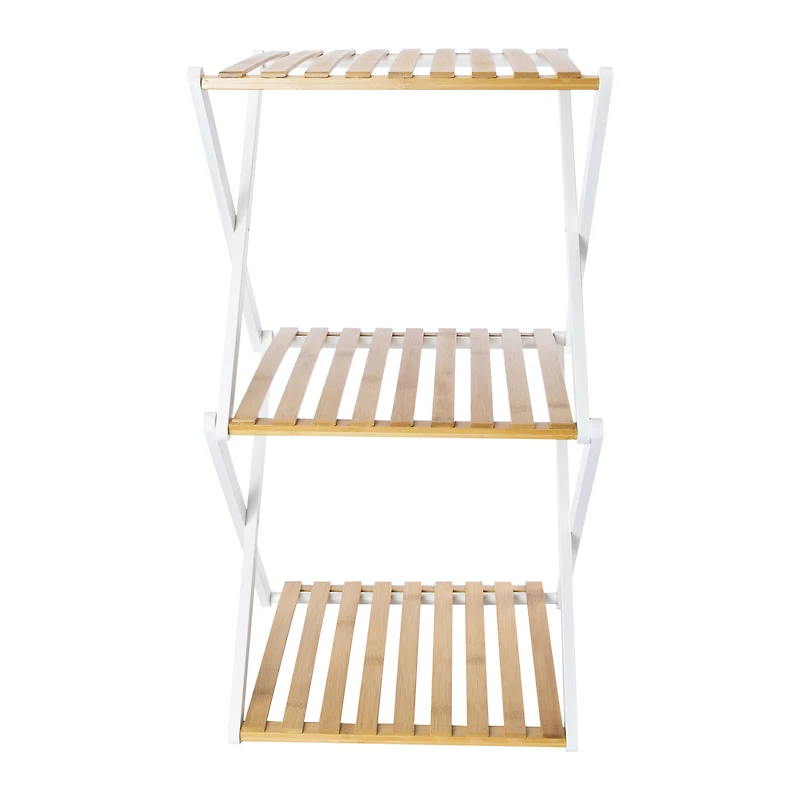 3-tier bamboo stand 26in x 15in