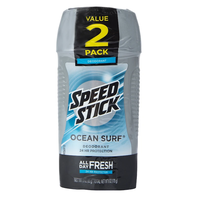 speed stick® ocean surf 24 hour deodorant 2-count