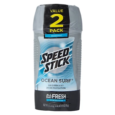 speed stick® ocean surf 24 hour deodorant 2-count
