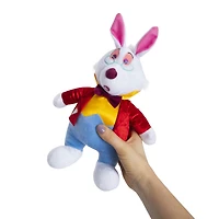 Disney Alice in Wonderland rabbit plush 10in