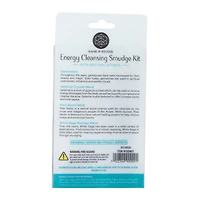 sage & stone energy cleansing smudge kit