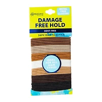 damage-free thin hair elastics 36-piece