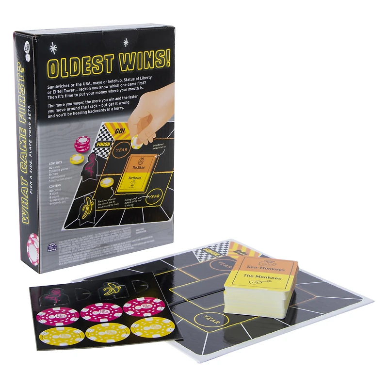 ready to roll™ what came first™ game