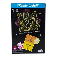 ready to roll™ what came first™ game