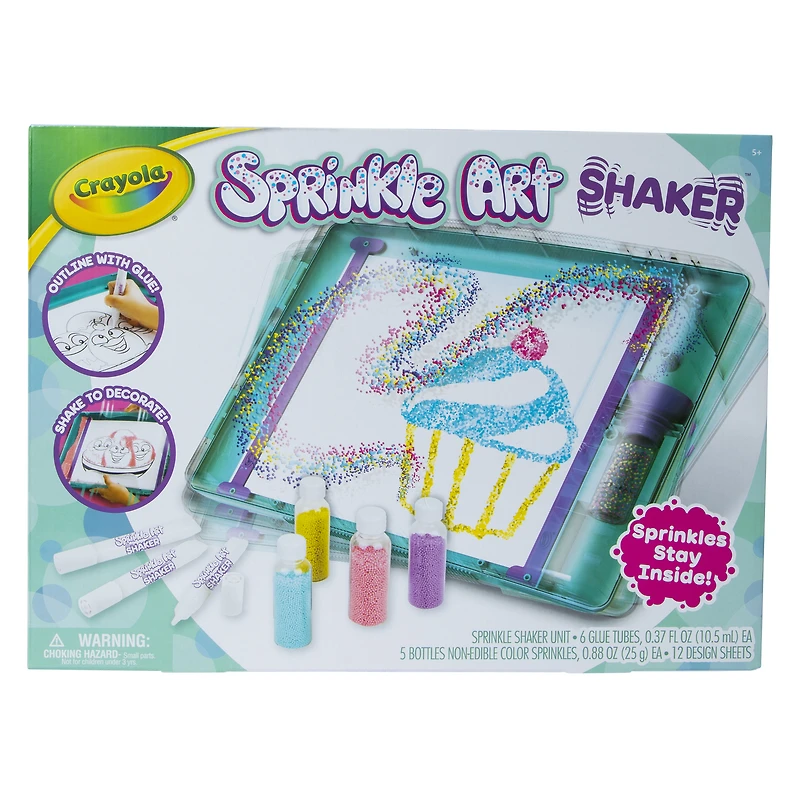 crayola® sprinkle art shaker™