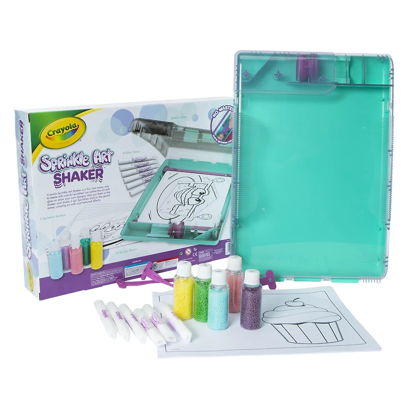 crayola® sprinkle art shaker™