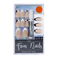 pretty woman faux nails 24-piece set