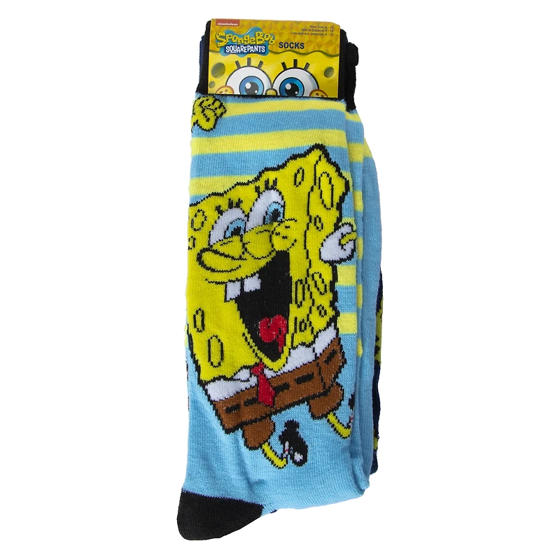 spongebob squarepants™ mens crew socks