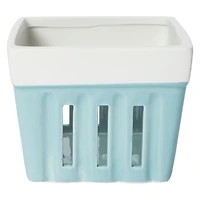 ceramic berry basket 4.55in x