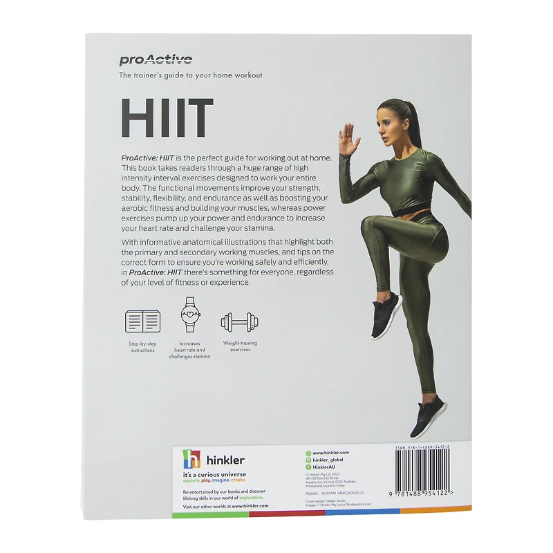 proactive hiit guide exercise book