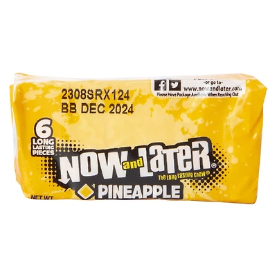 now & later® pineapple chew candy