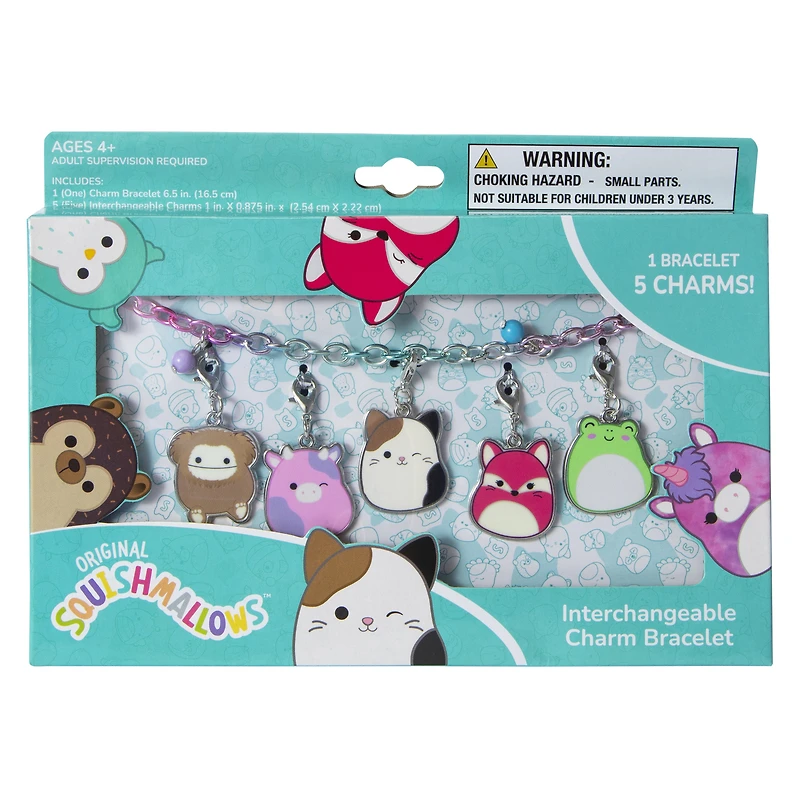 squishmallows™ interchangeable charm bracelet