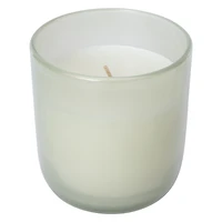large glass votive candle 3.6in