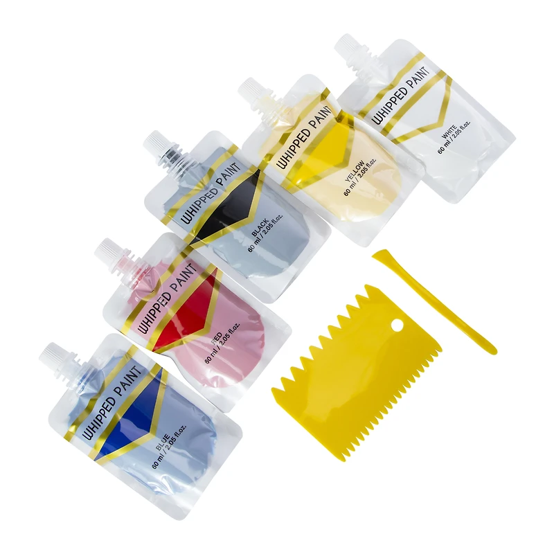 whipped paint 7-piece set