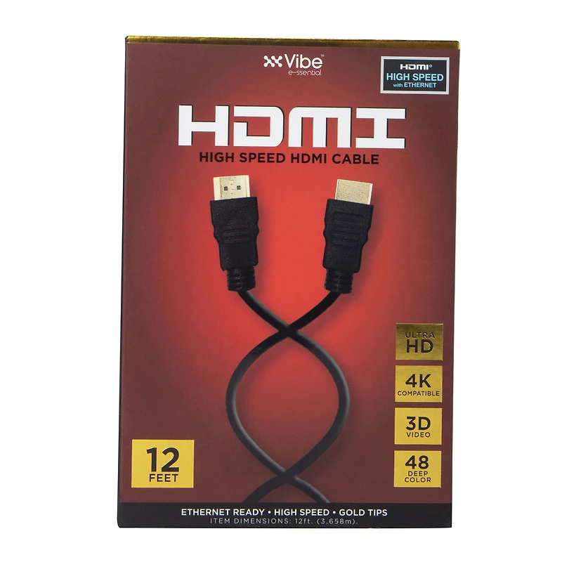 12ft HDMI Cable