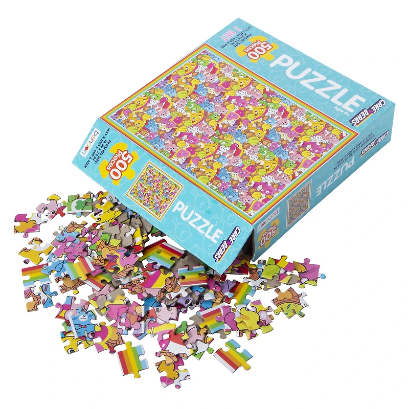 care bears™ 500-piece jigsaw puzzle 18in x24in