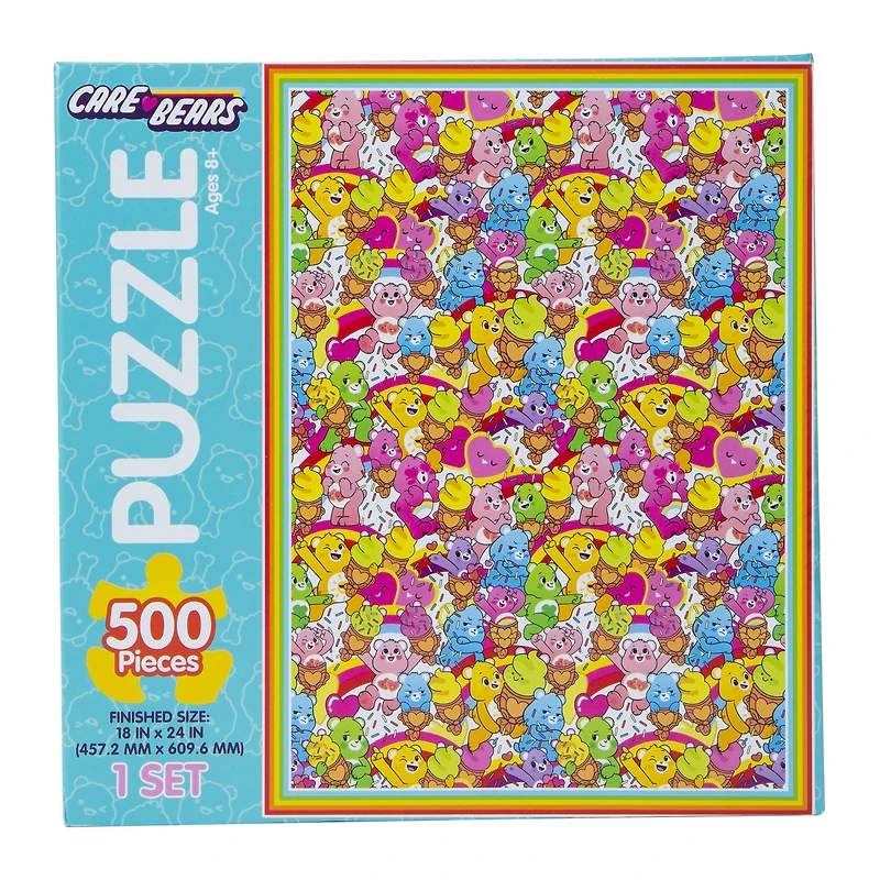 care bears™ 500-piece jigsaw puzzle 18in x24in
