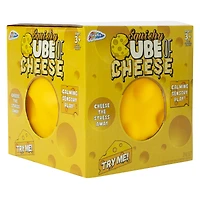 squishy cube of cheese