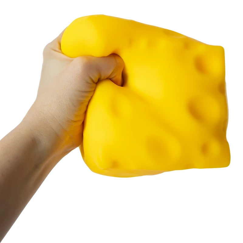 squishy cube of cheese