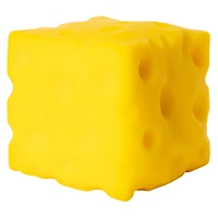 squishy cube of cheese