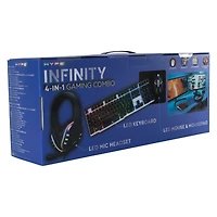 Hype™ infinity 4-in-1 Gaming Gear Combo