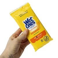 wet ones® tropical splash antibacterial hand wipes 20-count