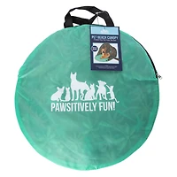 pet pop-up canopy tent with storage bag 36.25in x 23.25in