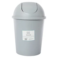 5L swing top trash can 14in x 8.5in