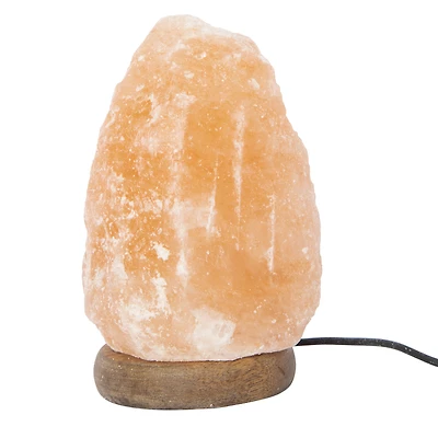 color-changing mini himalayan salt lamp