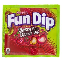 fun dip® cherry yum diddly dip candy 0.43oz