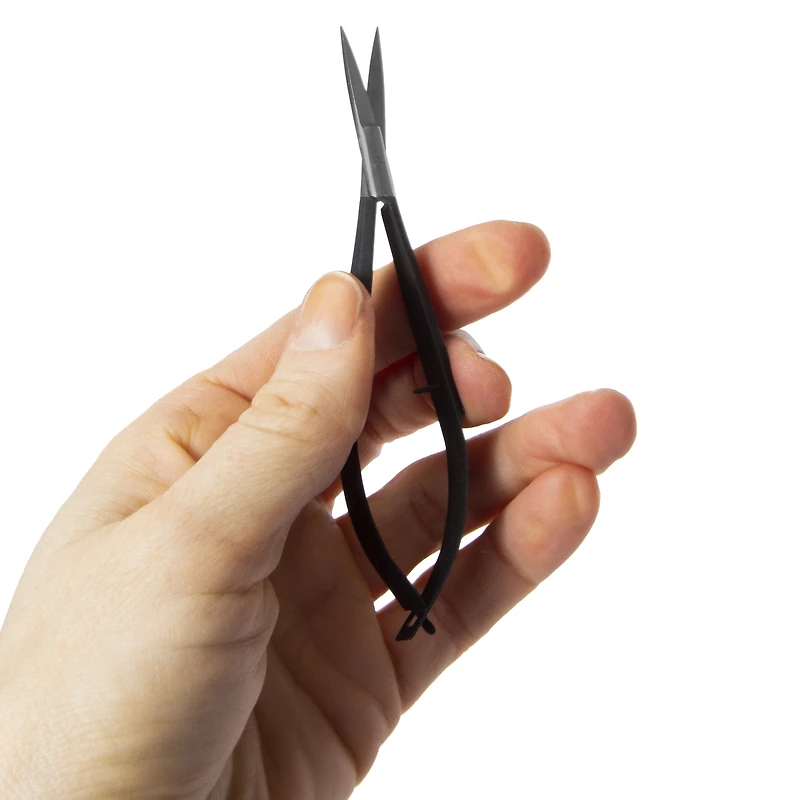dream cut® easy squeeze brow scissors & brush