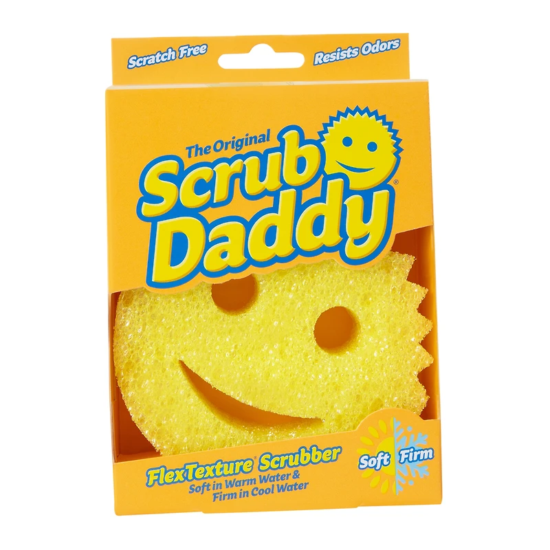 the original scrub daddy® flex texture® scrubber