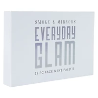 smoke & mirrors everyday glam face & eye palette 22-piece