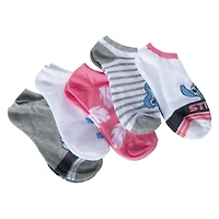 Disney Lilo & Stitch no-show socks 5-pack