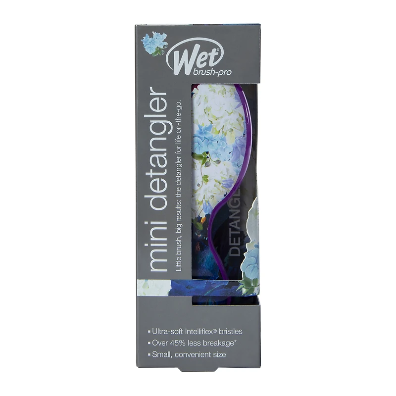Wet® Mini Detangler Hairbrush - Floral