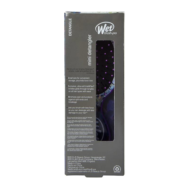 Wet® Mini Detangler Hairbrush - Floral