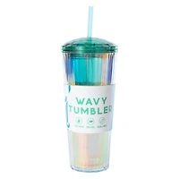 Formfit® Iridescent Wavy Tumbler 22oz