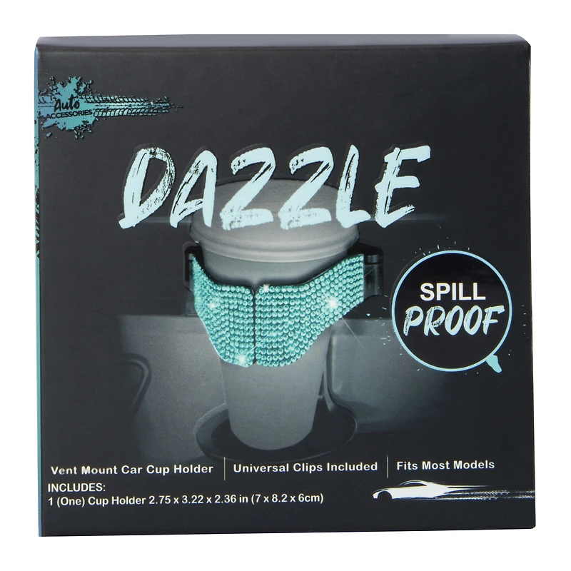 bling car vent mount cup holder