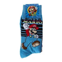 nintendo® super mario™ mens crew socks 2-pack