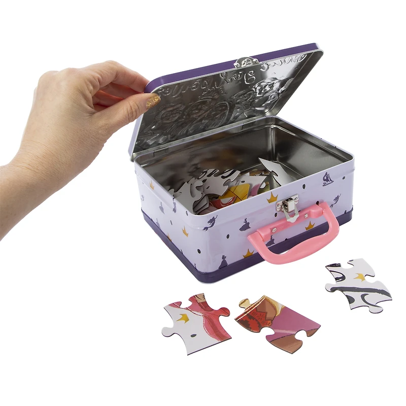Disney Princess 48-piece puzzle & tin storage box