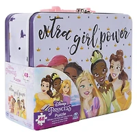 Disney Princess 48-piece puzzle & tin storage box