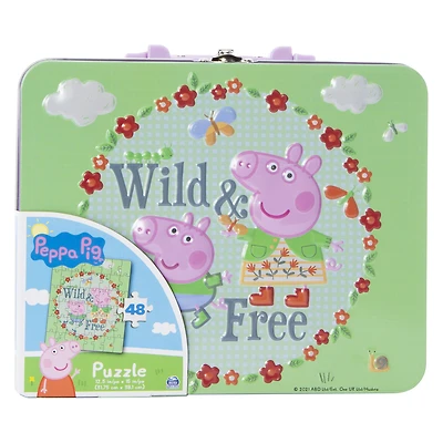 Peppa Pig™ 48-Piece Puzzle & Tin Storage Box