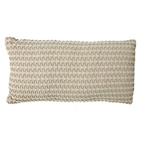 textured bolster pillow 10in x 20in