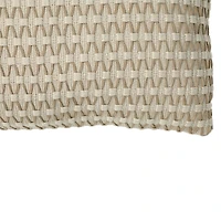 textured bolster pillow 10in x 20in