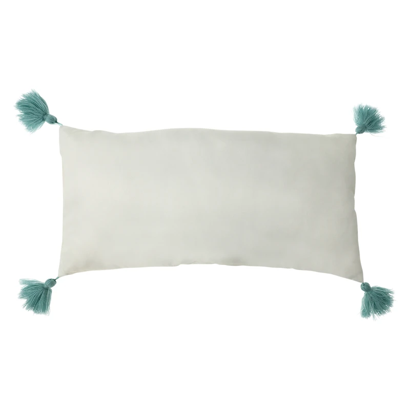 butterfly bolster pillow 10in x 20in