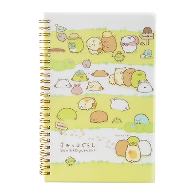 sumikko gurashi™ spiral journal 5.5in x 8.5in
