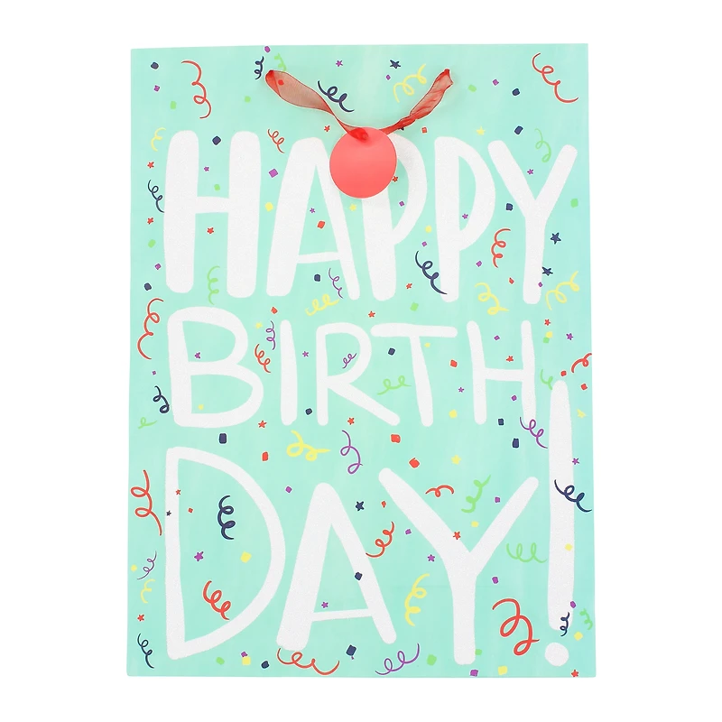 jumbo birthday gift bag 17.75in x 12.75in