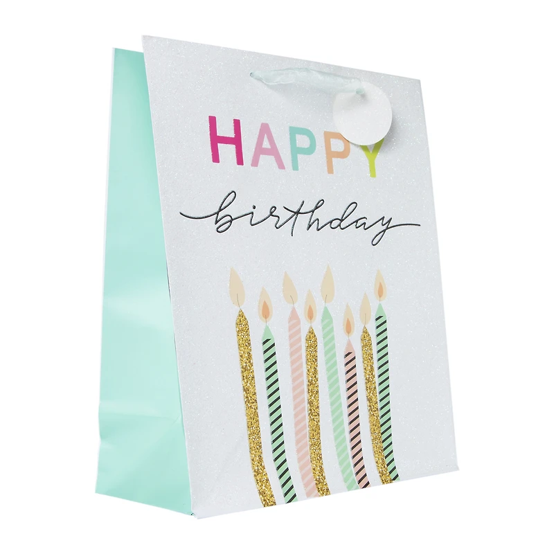 large birthday gift bag 12.75in x 10.3in