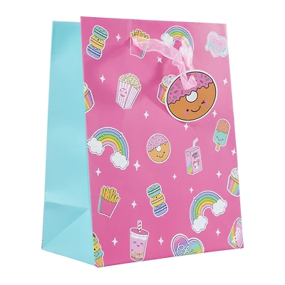 cute icon medium gift bag 8in x 10in
